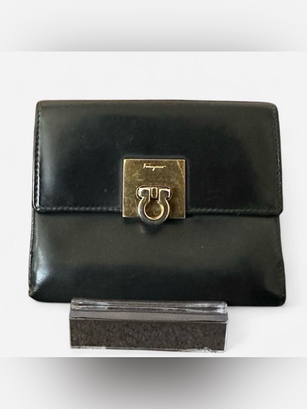 Vintage Salvatore Ferragamo Leather Wallet